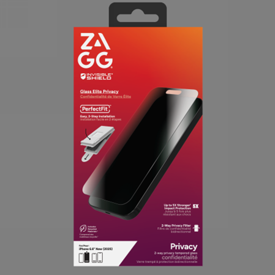 Picture of ZAGG Invisibleshield Glass Elite Privacy Glass for