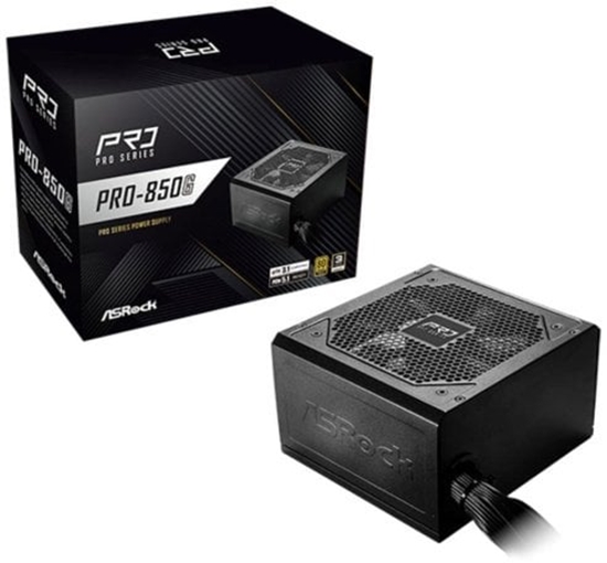 Изображение ASRock Pro Series Pro-850G 850W ATX 80+ Gold black