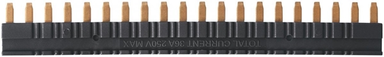 Picture of Zcze do przekaników SIR6W i SIR6WB oraz gniazd 6Wi 6WB czarny 36A 250V AC JB20-1 zcze czarne 2615831
