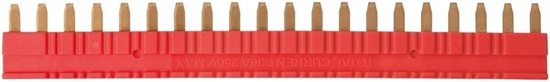 Picture of Zcze do przekaników SIR6W i SIR6WB oraz gniazd 6Wi 6WB czerwone 36A 250V AC JB20-2 zcze czerwone 2615830
