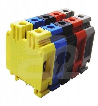 Attēls no Zczka szynowa 1-torowa ZJU2-35/RD 35mm2 czerwona R34RR-07010000735