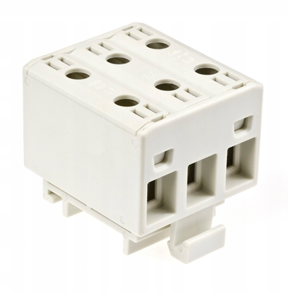 Attēls no Zczka szynowa 3-polowa Zgx 3x16mm2 szara (Al/Cu) ENE-00463