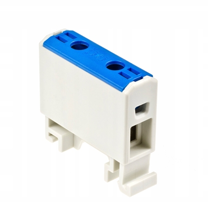 Attēls no Zczka szynowa jednopolowa Zgx 1x16mm2 niebieska (Al/Cu) ENE-00457