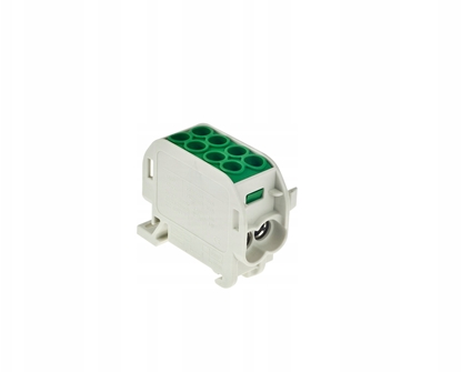 Attēls no Zczka szynowa jednopolowa ZGX 1x25/2x16 mm2 zielona (Al/Cu) ENE-00508