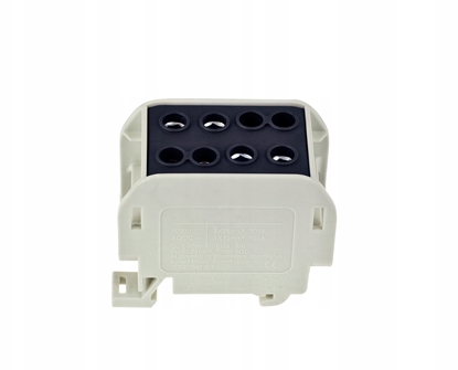 Picture of Zczka szynowa jednopolowa ZGX 1x70/2x50 mm2 czarna (Al/Cu) ENE-00523