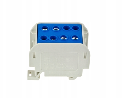 Picture of Zczka szynowa jednopolowa ZGX 1x70/2x50 mm2 niebieska (Al/Cu) ENE-00521
