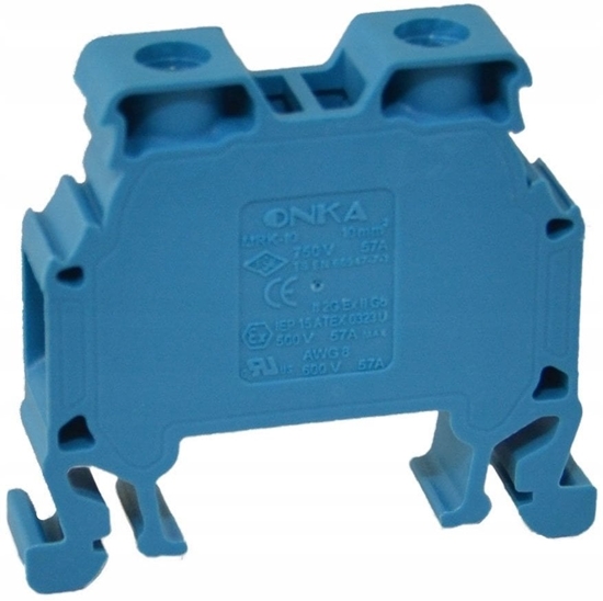 Picture of Zczka uniweralna rubowa MRK 10mm2 niebieska, T0-1045-1010045