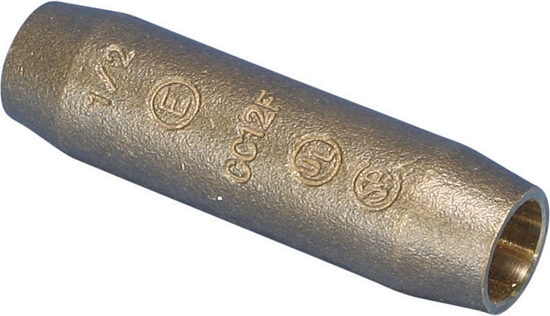 Picture of Zczka zaciskowa do spiczastych, miedziowanych prtów uziemiajcych, brz krzemowy, 12.7 mm Ø 158000