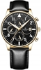 Изображение Giewont Chronograph Sapphire Men's Watch / black-gold