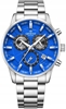 Изображение Giewont Men's Watch Chronograph Sapphire / silver-blue