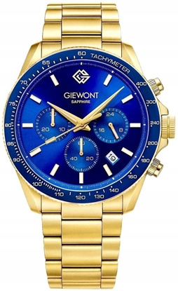 Изображение Zegarek Giewont Zegarek Mski Chronograph Sapphire Zoto Niebieski GW3520-B5