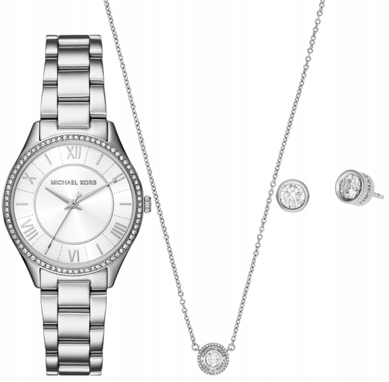 Изображение Zegarek Michael Kors Zegarek Damski Lauryn + biuteria MK4851SET + BOX
