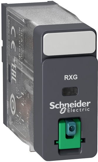 Picture of Zelio Relay Przekanik interfejsowy z przyciskiem test 1C/O 10A, 24V DC