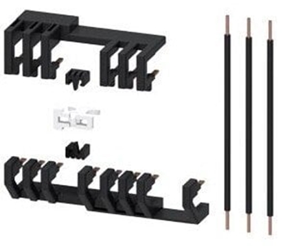 Attēls no Zestaw montaowy do rozruchu nawrotnego do 3RC7 ILM wielko S00 na szyny 60 mm lub 3RV29 3RA2913-2LA2