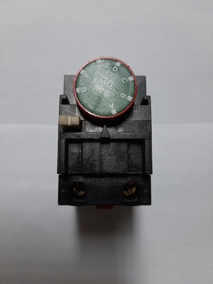 Attēls no Zestaw pulpitowy przycisk grzybkowy czerwony odblokowanie przez obrót do awaryjnego zatrzymania Ø40mm adapter zestyk 1R LPCB6644