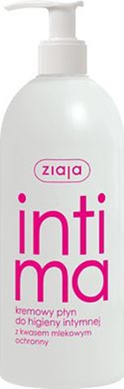 Picture of Ziaja Intima Kremowy pyn do higieny intymnej z kwasem mlekowym 500ml