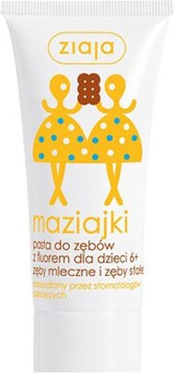 Attēls no Ziaja Maziajki pasta do zbów dla dzieci 50 ml