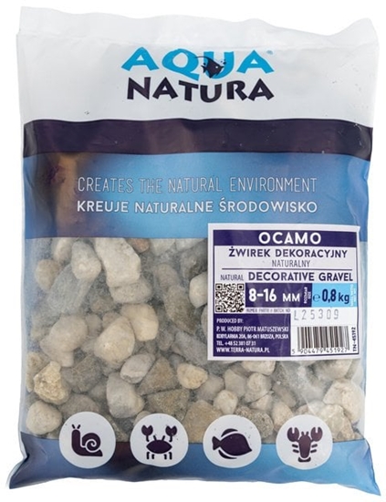 Picture of ZOOLOGIA Aqua Natura, Ocamo, wirek dekoracyjny do akwarium, 8-16 mm, 0,8 kg