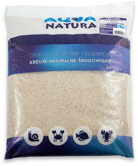 Изображение ZOOLOGIA Aqua Natura, Ventuari dekoracyjny piasek do akwarium, 0,4 -1,2 mm 5kg