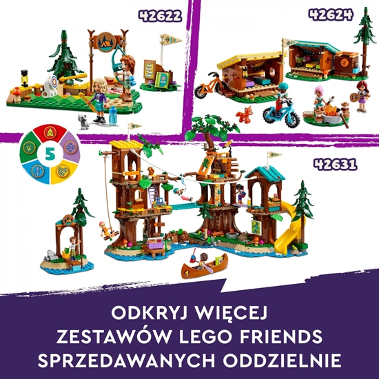 Picture of LEGO Friends Sporty wodne na obozie kempingowym  (42626)