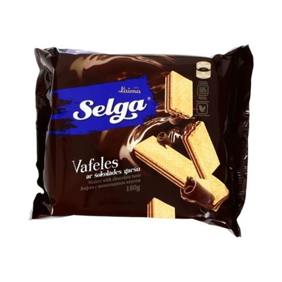 Picture of Vafeles SELGA ar šokolādes garšu, 180g