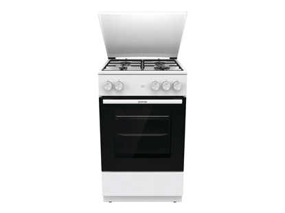 Attēls no Gorenje Cooker | GG5A14WJ | Hob type Gas | Oven type Gas | White | Width 50 cm | Depth 59.4 cm | 70 L