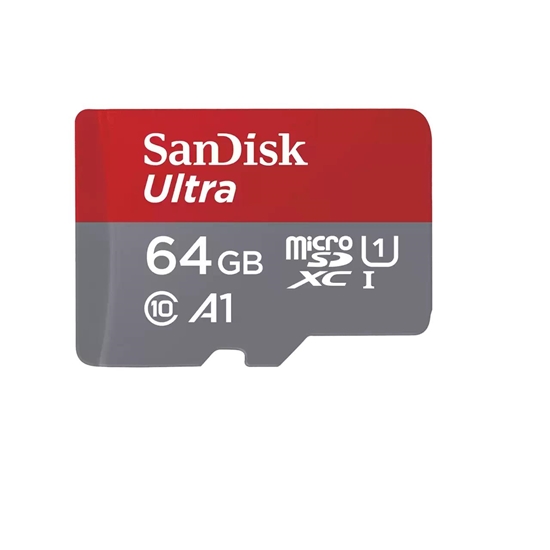 Picture of MEMORY MICRO SDXC 64GB UHS-I/W/A SDSQUAB-064G-GN6FA SANDISK