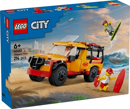 Attēls no LEGO CITY 60453 Lifeguard Beach Rescue Truck Constructor