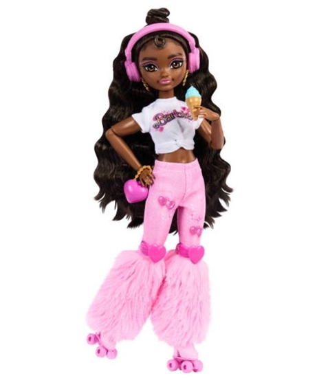Picture of Lalka Barbie Mattel Dream Besties Brooklyn na wrotkach (JFX97)