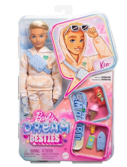 Picture of Lalka Barbie Mattel Dream Besties Ken + akcesoria (JDD75)