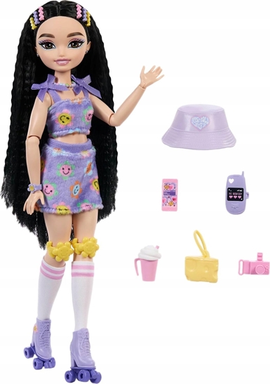 Picture of Lalka Barbie Mattel Dream Besties Renee na wrotkach (JFX99)