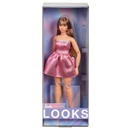 Attēls no Lalka Barbie Mattel Signature Krga/Róowa mini (HRM16)