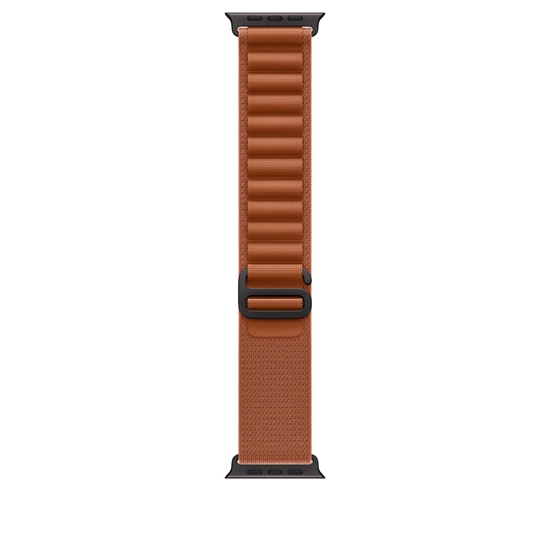 Picture of Apple 49mm Terra Cotta Alpine Loop - Small - Black Titanium Finish | Apple