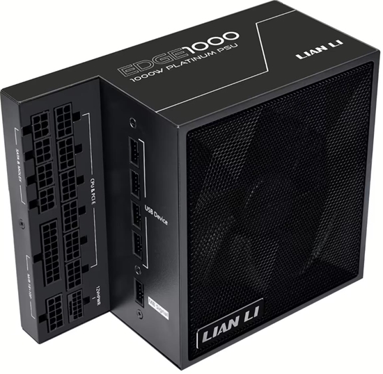 Изображение Power Supply|LIAN LI|EDGE Platinum 1000|ATX|100 - 240 V|1000 W|G9P.RS1000G.B000.EU
