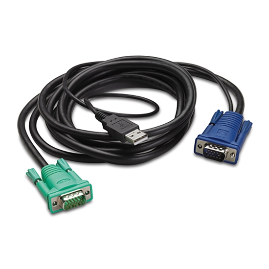 Picture of APC AP5821 KVM cable Black 1.8 m