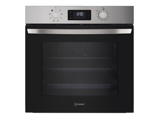 Picture of INDESIT Oven | IO 255HU X | 71 L | Electric | Hydrolytic | Electronic | Height 59.5 cm | Width 59.5 cm | Stainless steel