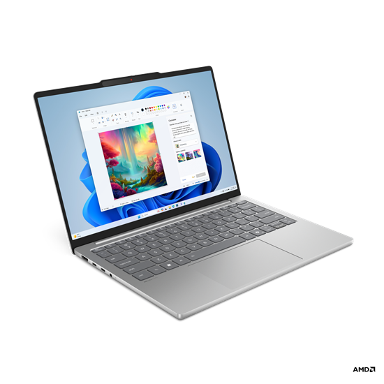 Picture of Lenovo IdeaPad Slim 5 13ARP10 | Cloud Grey | 13.3 " | IPS | WUXGA | 1920 x 1200 pixels | Anti-glare | AMD Ryzen 7 | 7735HS | 16 GB | Soldered LPDDR5x | Solid-state drive capacity 1000 GB | AMD Radeon 680M Graphics | Windows 11 Home | 802.11ax | Bluetooth 