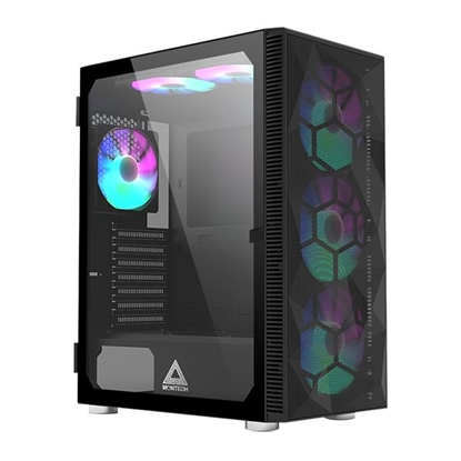 Picture of Case|MONTECH|X3 Mesh|MidiTower|Not included|Colour Black|X3MESH(B)