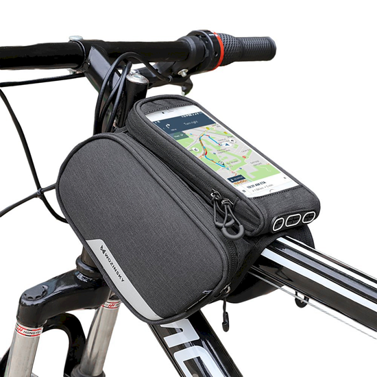 Picture of Wozinsky Bike Front Storage Bag Bicycle Frame Phon