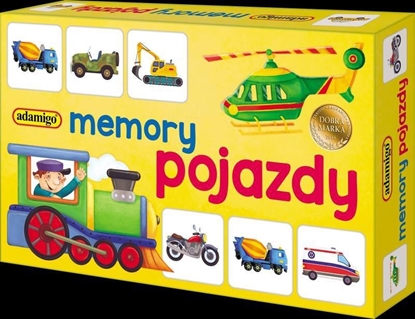 Picture of Adamigo Memory mini - Pojazdy