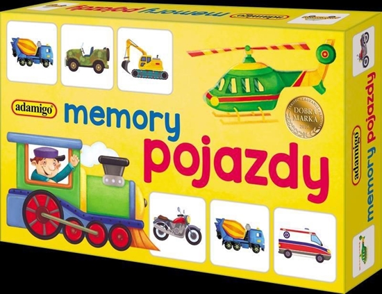 Picture of Adamigo Memory mini - Pojazdy