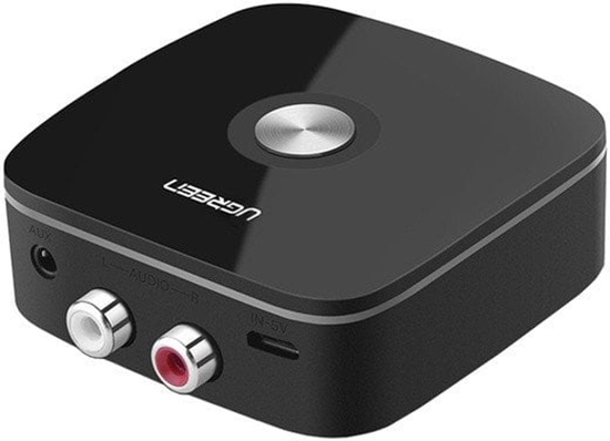 Picture of Adapter / odbiornik Bluetooth 5.1 UGREEN CM106 2x RCA, jack 3.5mm, aptX HD, USB-C (czarny)