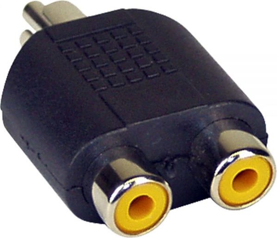 Picture of Adapter AV InLine RCA (Cinch) - RCA (Cinch) x2 czarny (99310)