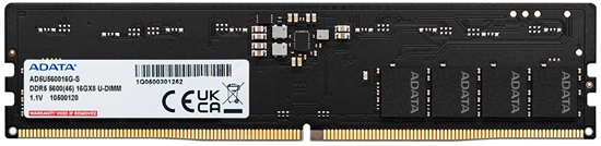 Picture of ADATA DDR5 5600 U-DIMM       8GB AD5U56008G-S