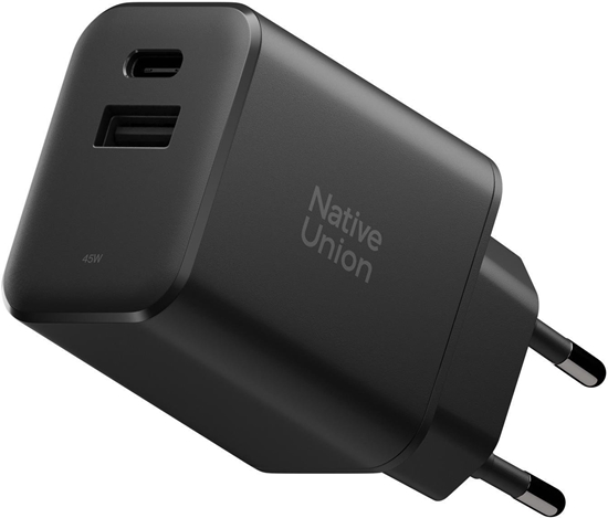 Изображение adowarka Native Union Fast GaN Charger PD 45W (2 ports), black