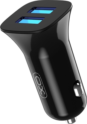 Attēls no adowarka XO adowarka samochodowa XO CC31 czarna 2USB 2,4A