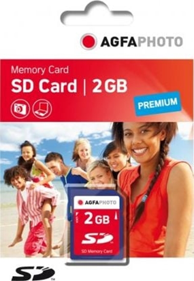 Picture of AgfaPhoto SD Card 2GB 133x Premium