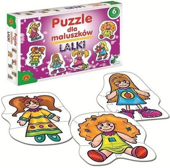 Picture of Alexander ALEXANDER Puzzle dla Maluszków Lalki - 0539
