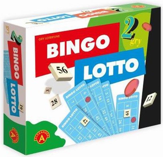 Picture of Alexander Gra planszowa 2w1 Bingo / Lotto