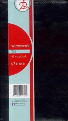 Picture of Antra Wizytownik 96 trzyklatkowy 726 czarny (233373)